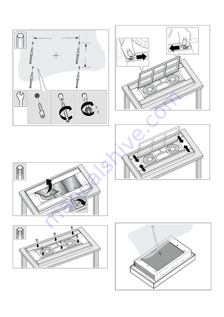 Gaggenau AC230101 Instructions For Installation And Use Manual Download Page 97