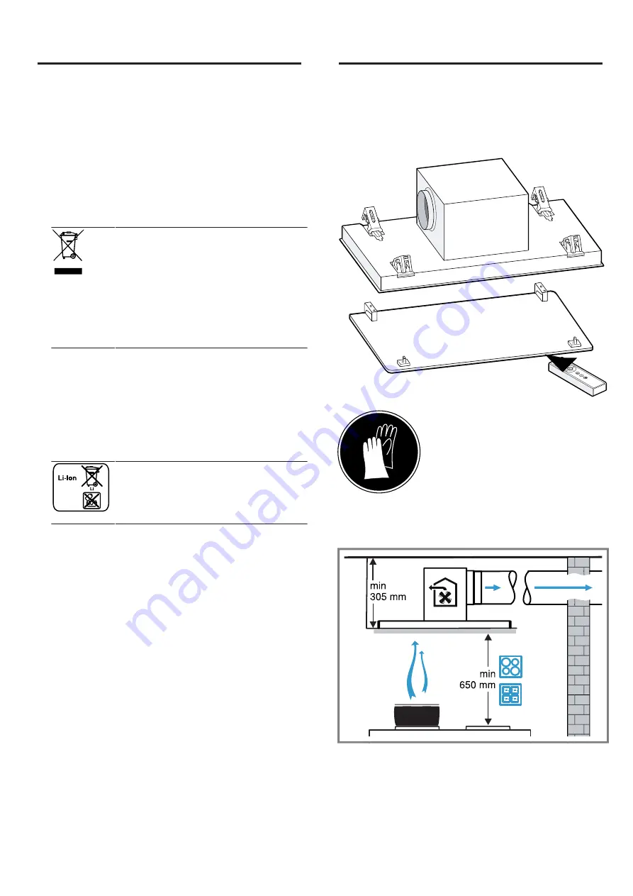 Gaggenau AC250121 User Manual And Assembly Instructions Download Page 34