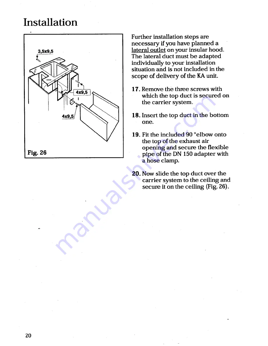 Gaggenau AH 400-731 Operating And Installation Instructions Download Page 21