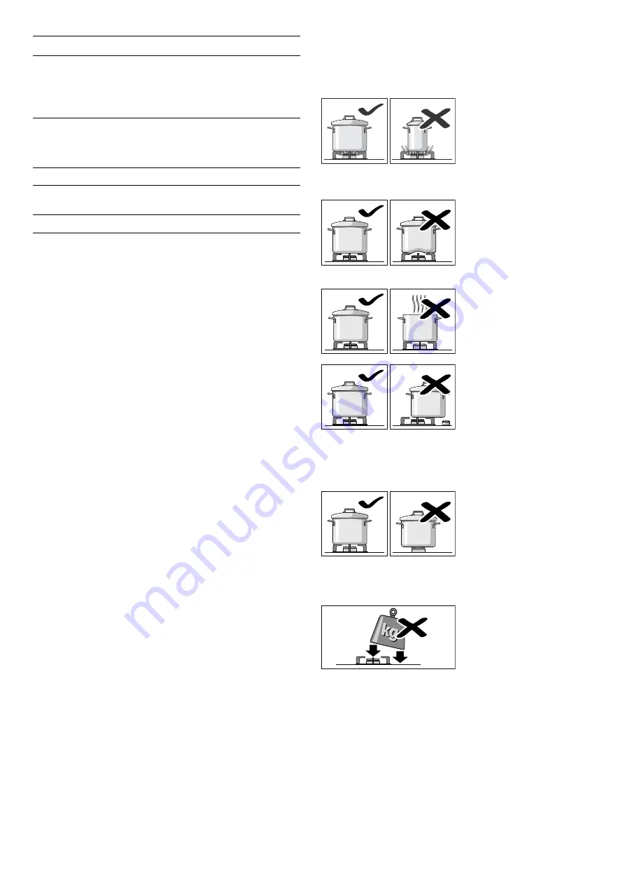 Gaggenau CG290 Instruction Manual Download Page 19