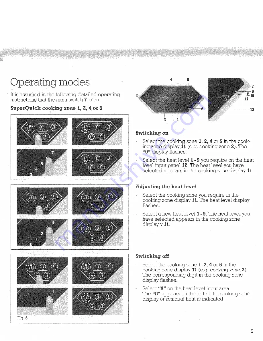 Gaggenau CK 596-615 Operating And Installation Instructions Download Page 10