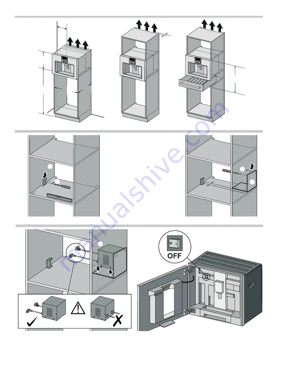 Gaggenau CM470712/01 Installation Instructions Manual Download Page 3