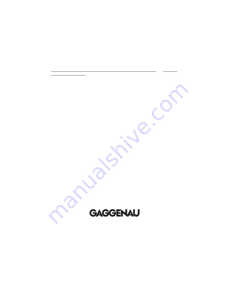 Gaggenau GI 256-160 Operating Instructions Manual Download Page 30