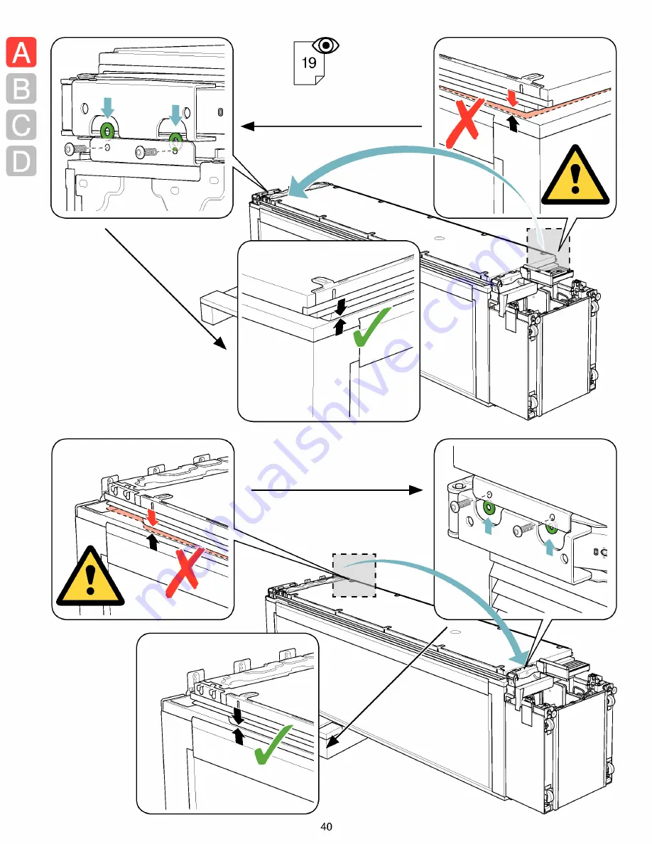 Gaggenau RC462704 Installation Instructions Manual Download Page 40