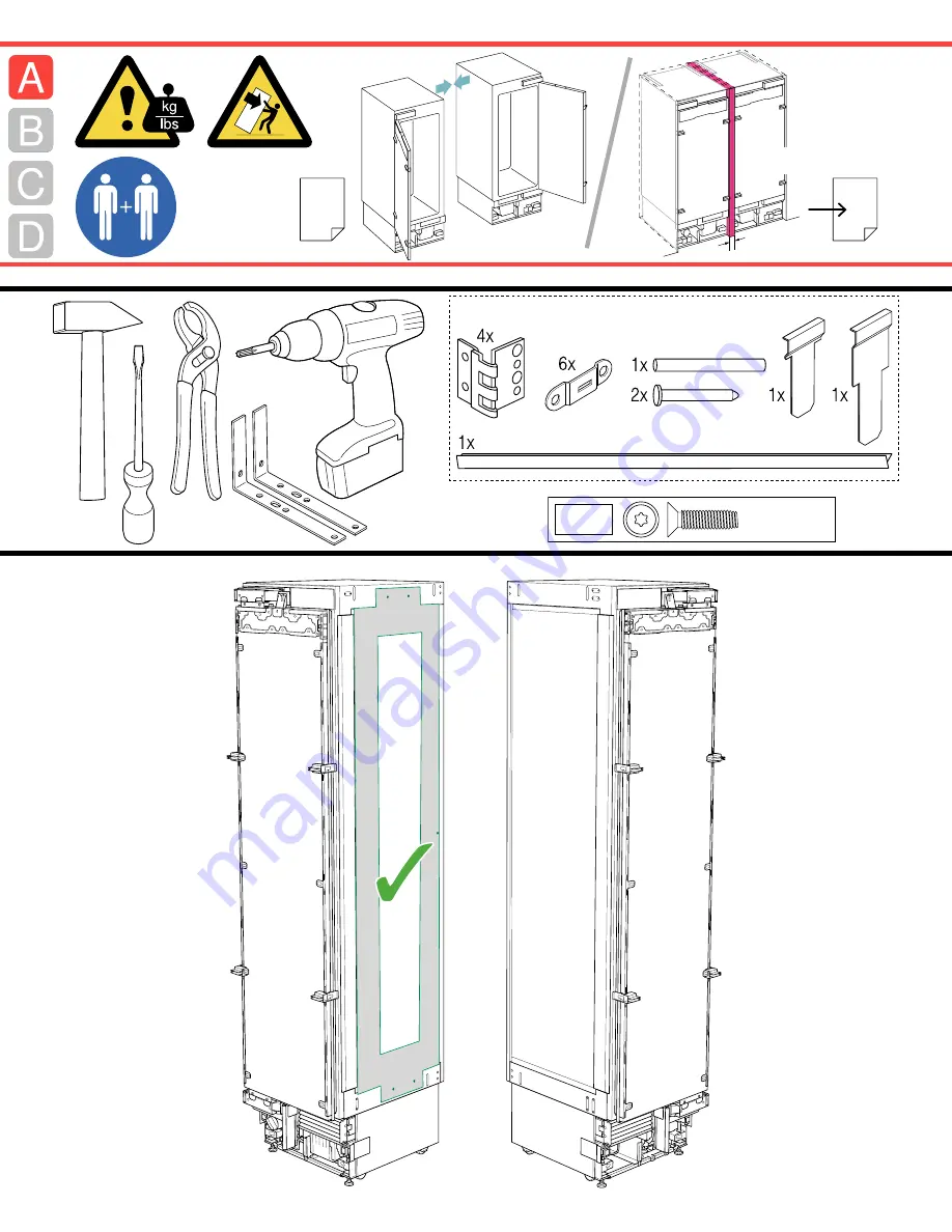 Gaggenau RC462704 Installation Instructions Manual Download Page 42