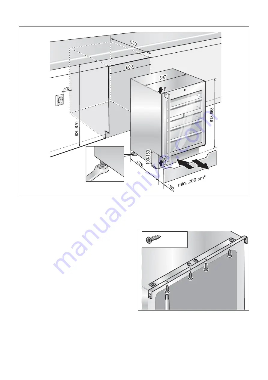 Gaggenau RW 404 Operating Instructions Manual Download Page 8