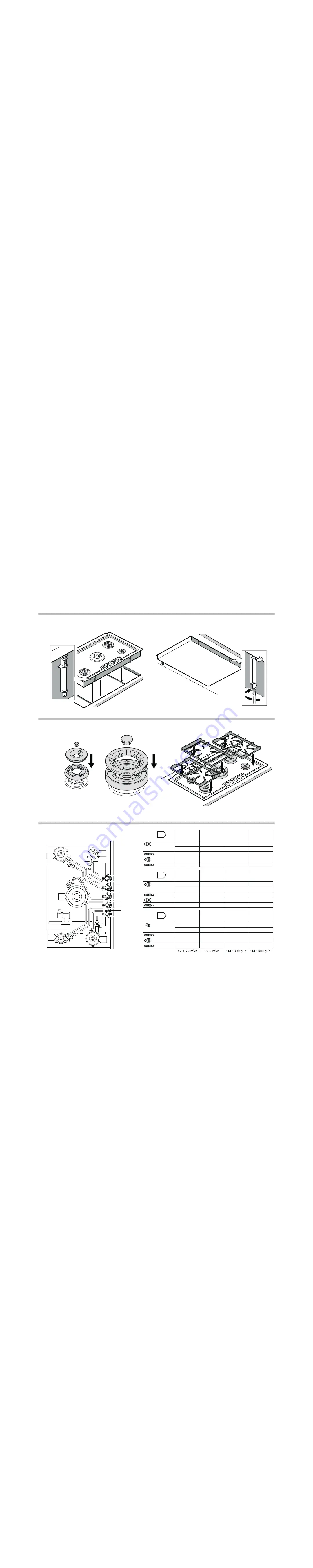 Gaggenau VG 295 Installation Instructions Manual Download Page 2