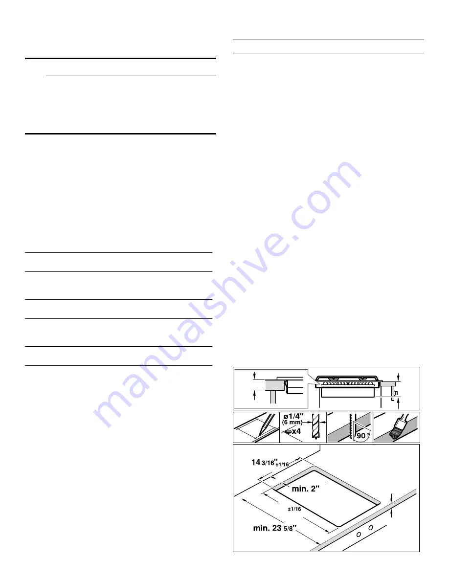 Gaggenau VG425211CA Installation Instructions Manual Download Page 24