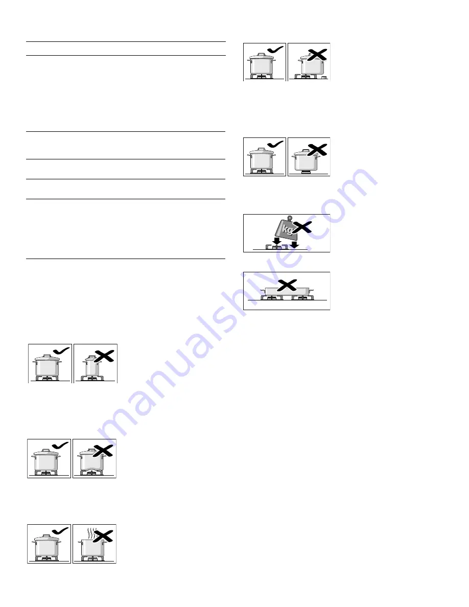 Gaggenau VG491211CA Use And Care Manual Download Page 60