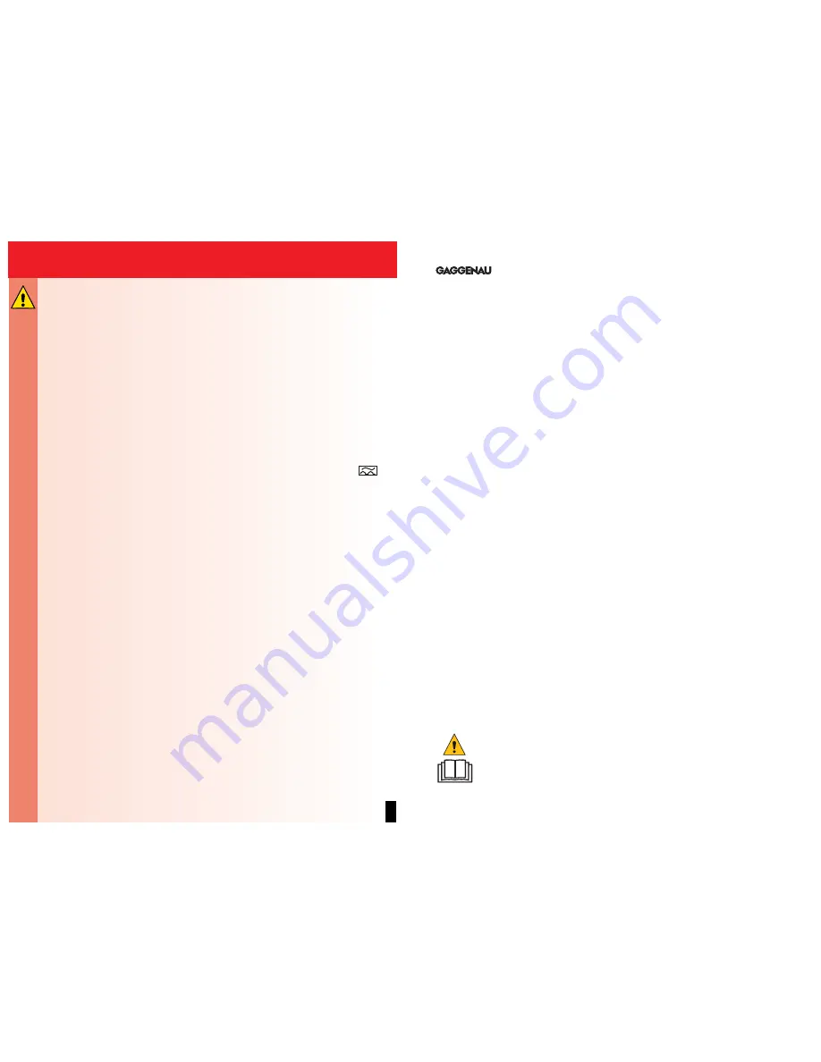 Gaggenau WD 260100 Instructions For Installation And Use Manual Download Page 8