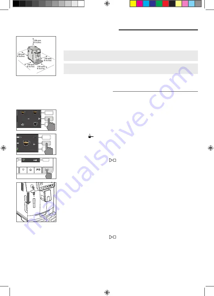 Gaggia Milano CADORNA STYLE Operating Instructions Manual Download Page 14