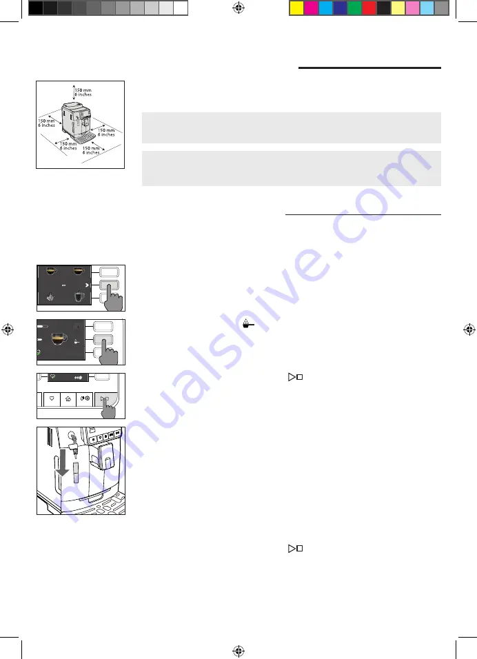 Gaggia Milano CADORNA STYLE Operating Instructions Manual Download Page 47