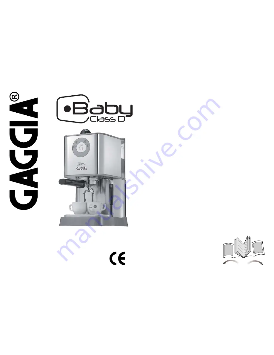 Gaggia 10001455 Operating Instructions Download Page 1