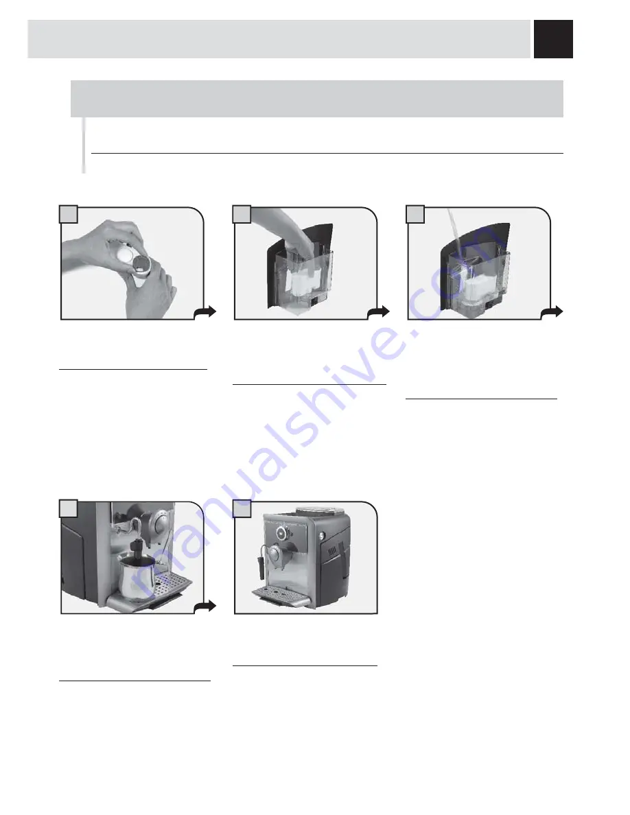 Gaggia 10001704 Operation And Maintenance Manual Download Page 11