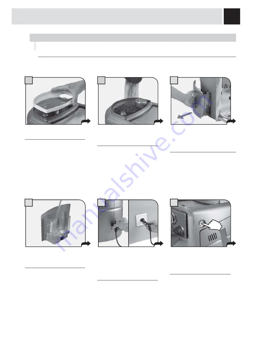 Gaggia 10001705 Operation And Maintenance Manual Download Page 9