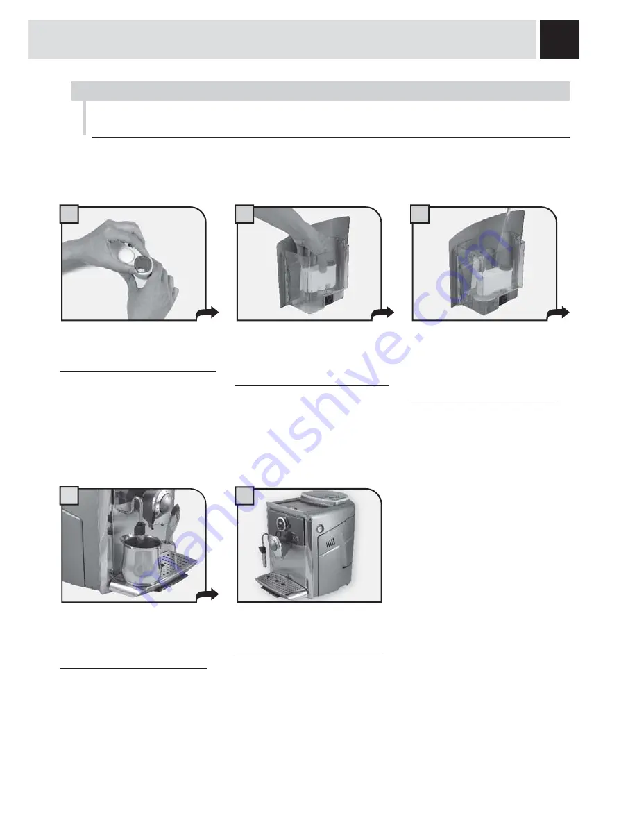 Gaggia 10001705 Operation And Maintenance Manual Download Page 11