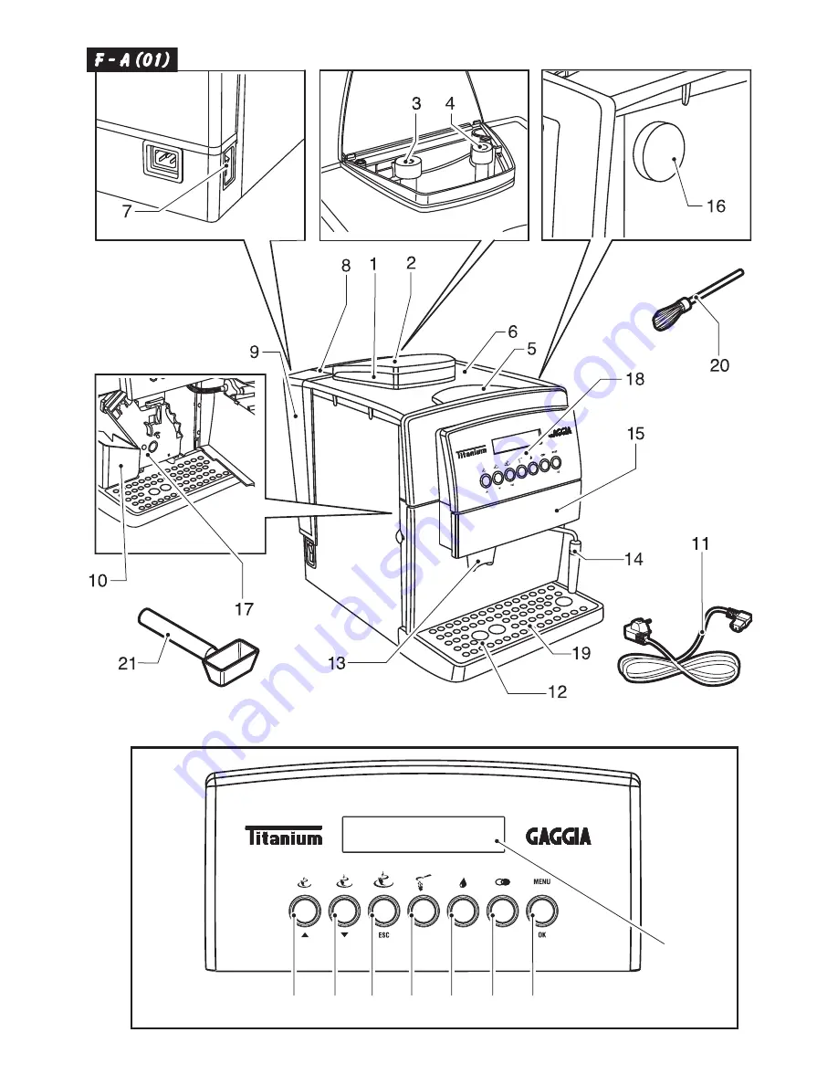 Gaggia 10001802 Скачать руководство пользователя страница 3