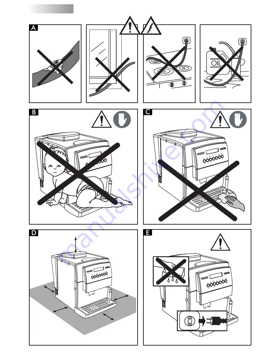 Gaggia 10001802 Operating Instructions Manual Download Page 8