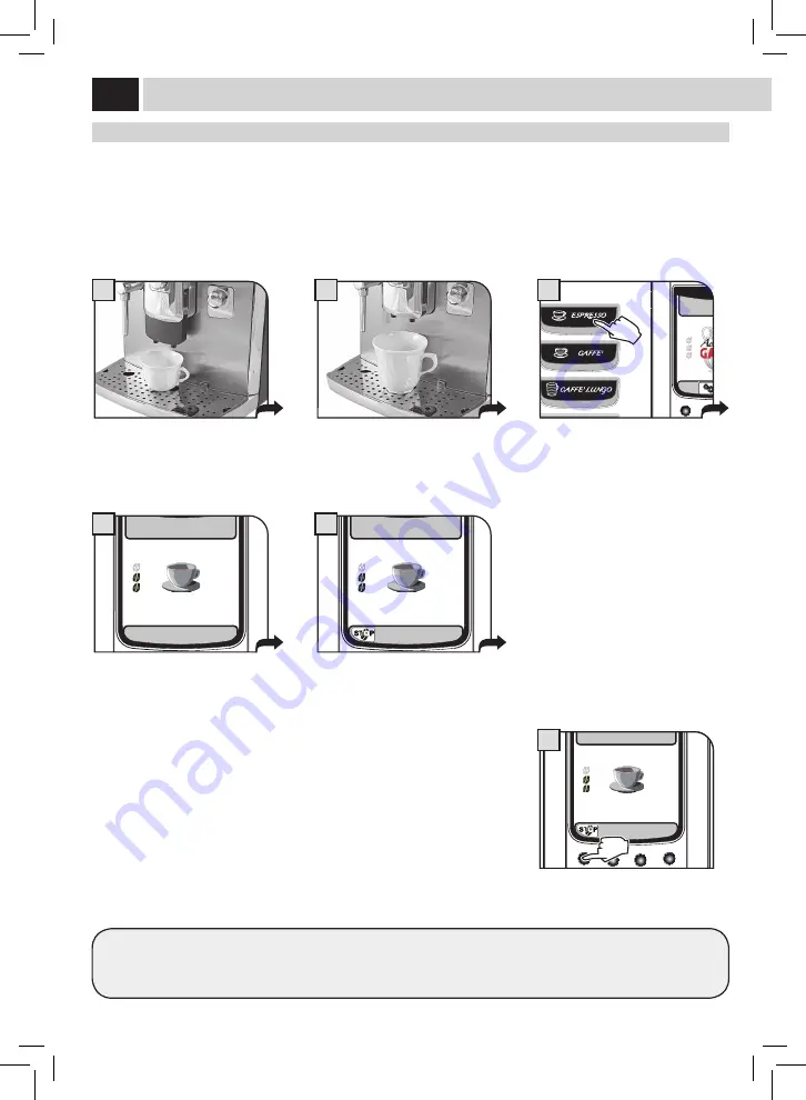 Gaggia RI9702/02 Operation And Maintenance Manual Download Page 22