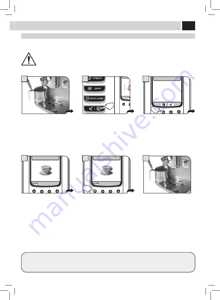 Gaggia RI9702/02 Operation And Maintenance Manual Download Page 27