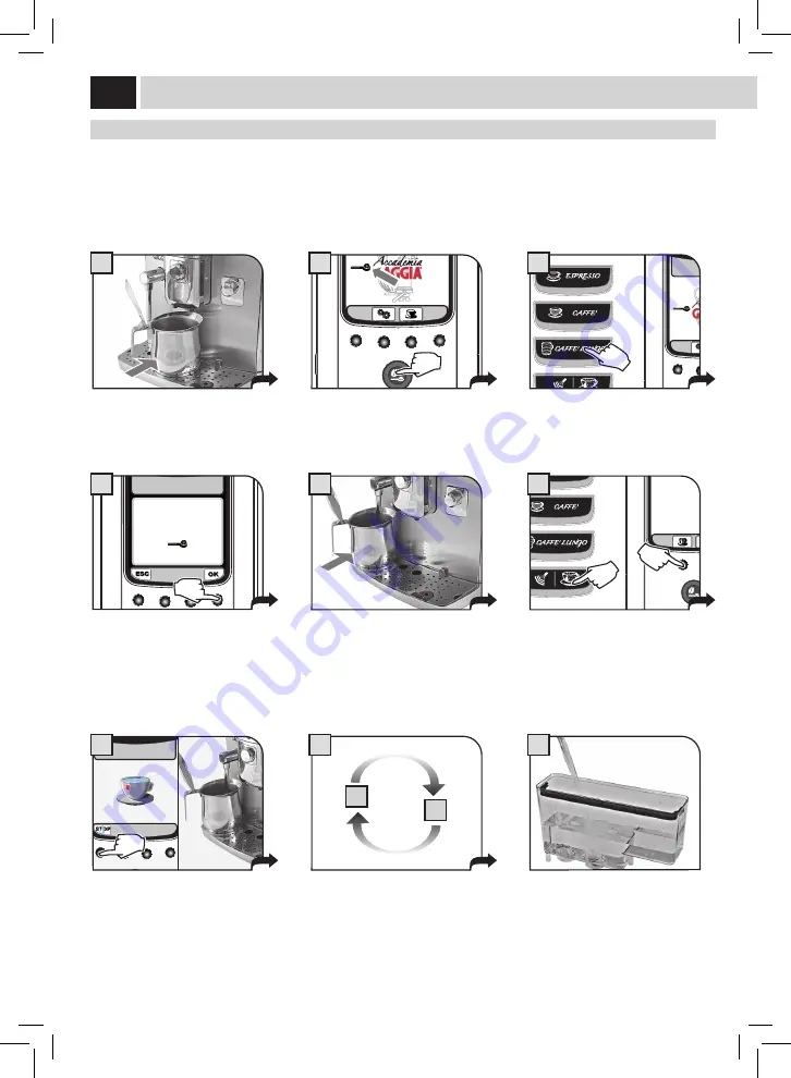 Gaggia RI9702/02 Operation And Maintenance Manual Download Page 64