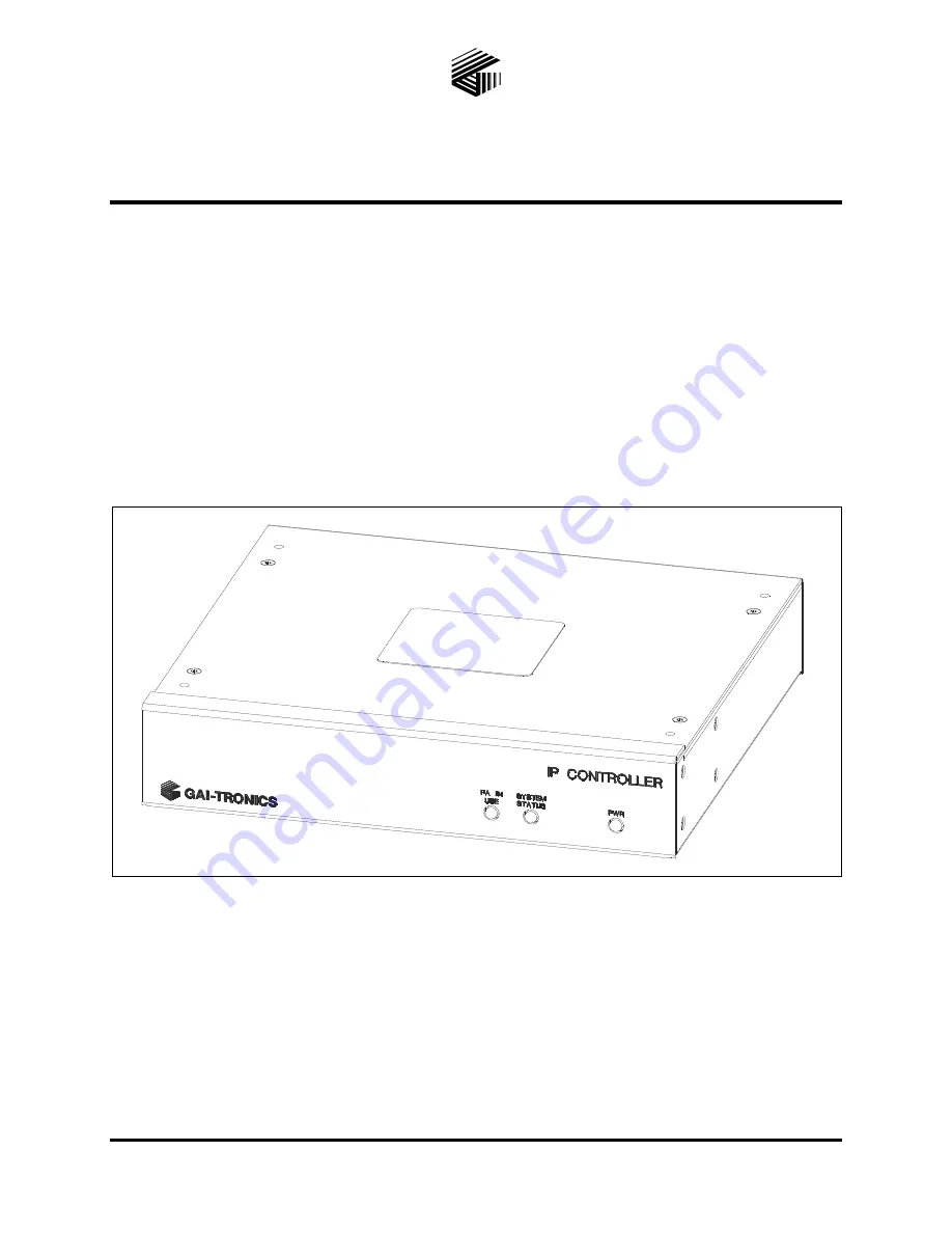 GAI-Tronics 013-02-0096-001 Installation Instructions Manual Download Page 2