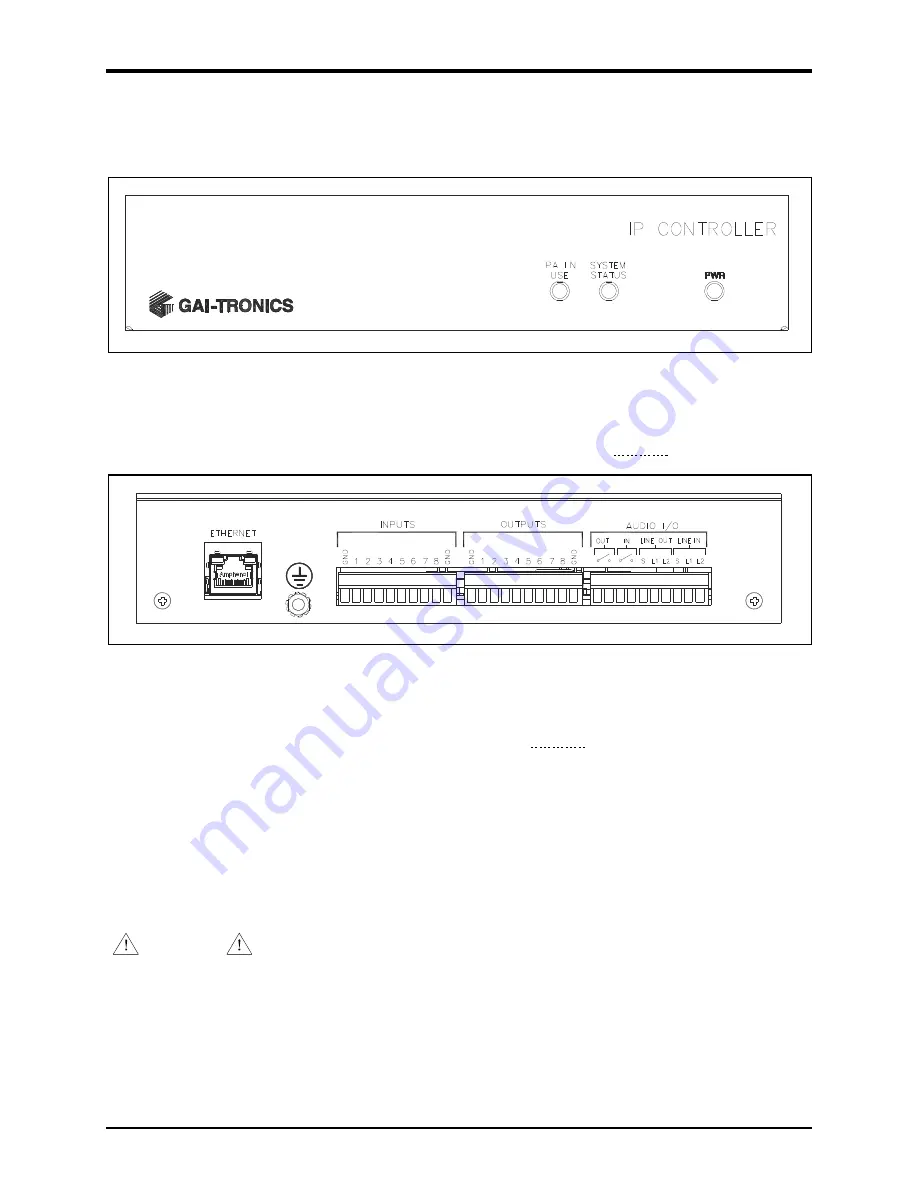 GAI-Tronics 013-02-0096-001 Installation Instructions Manual Download Page 4