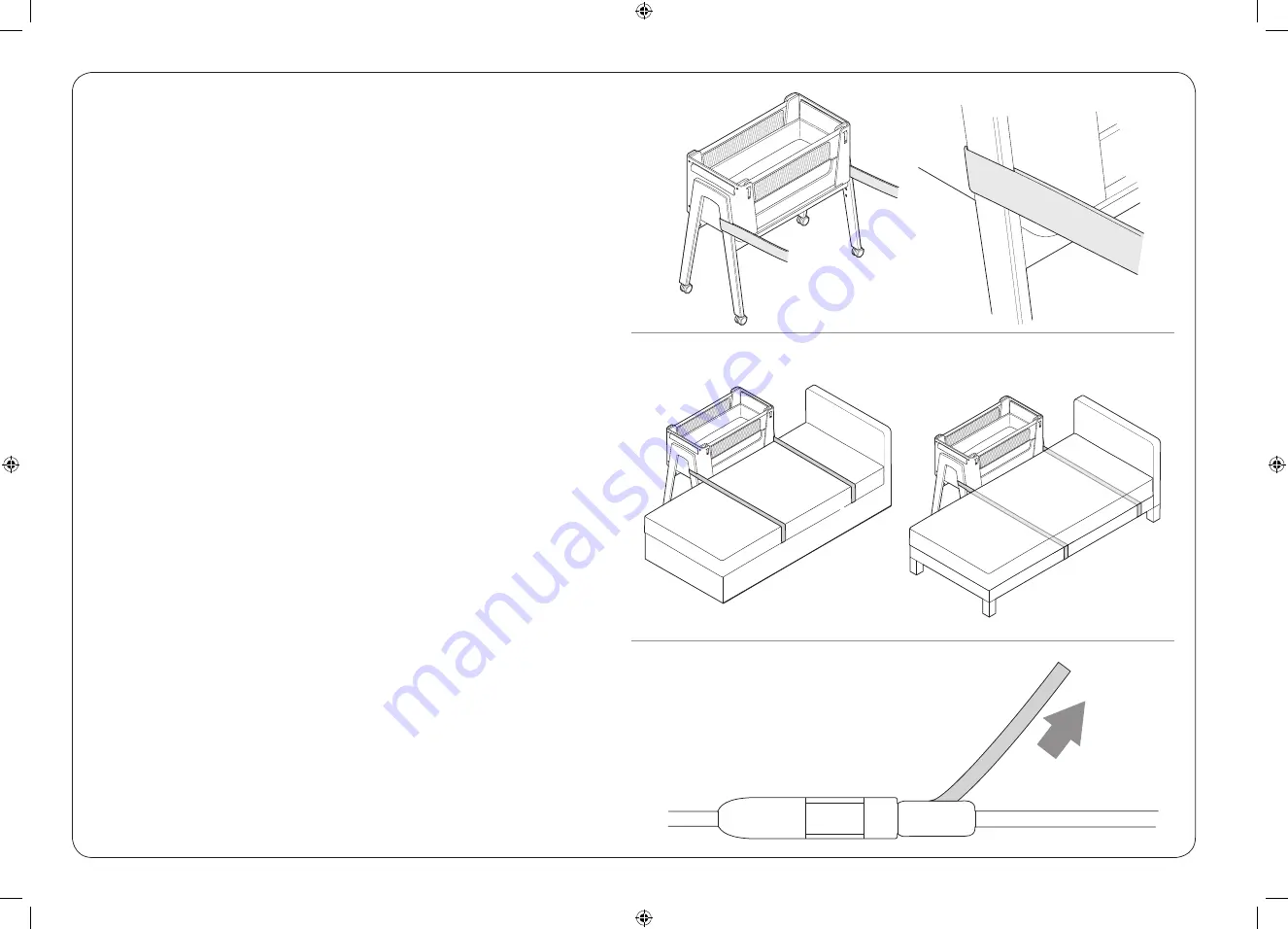 Gaia Baby CO-SLEEPING CRIB Assembly Instructions Manual Download Page 16