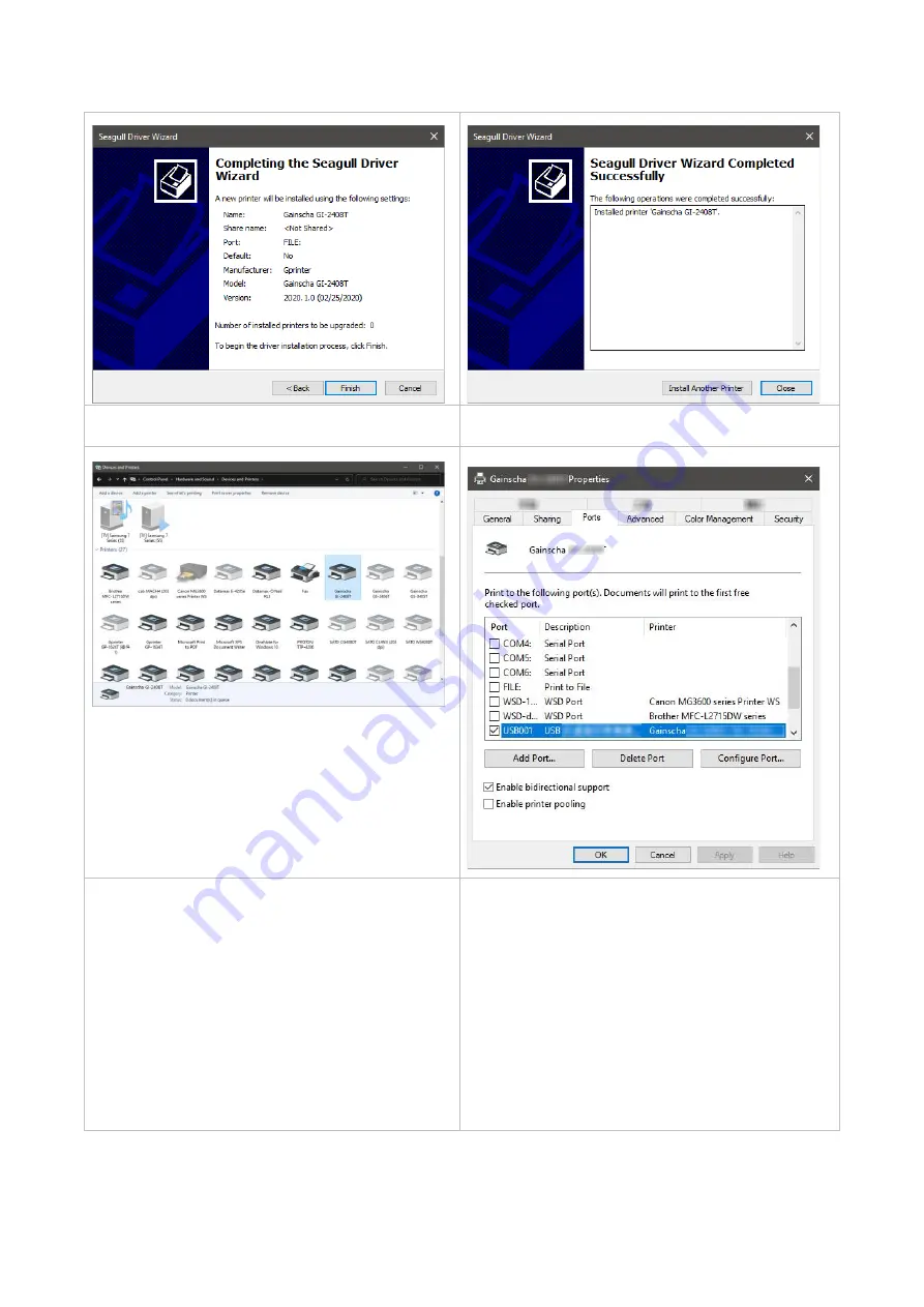 Gainscha GI-2408T Series User Manual Download Page 23