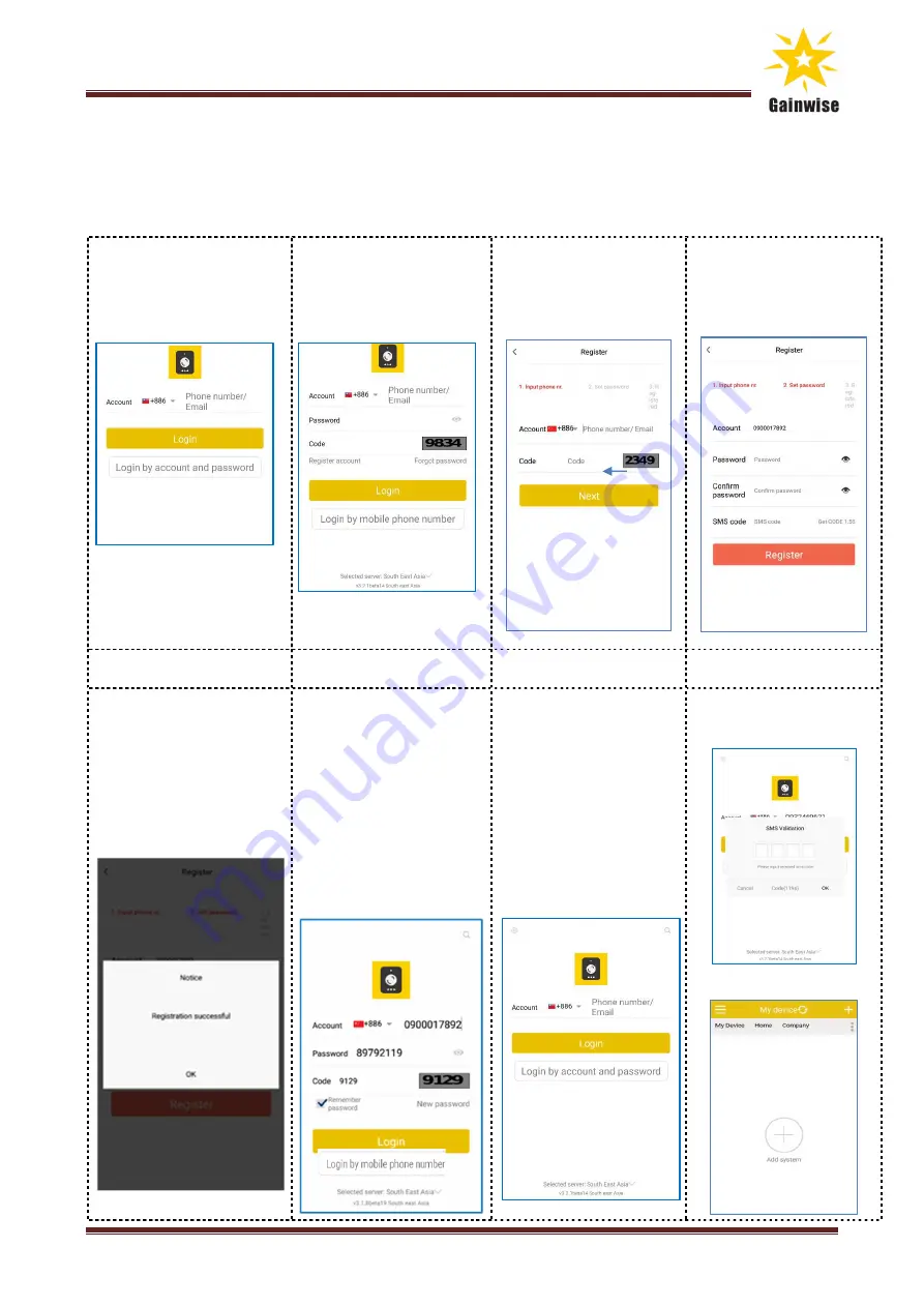 Gainwise SS1912-4G01 User Manual Download Page 8