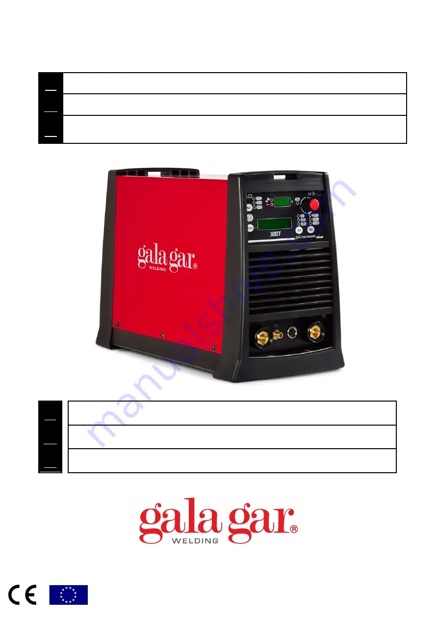 gala gar 2200300T Technical Instruction Manual Download Page 1