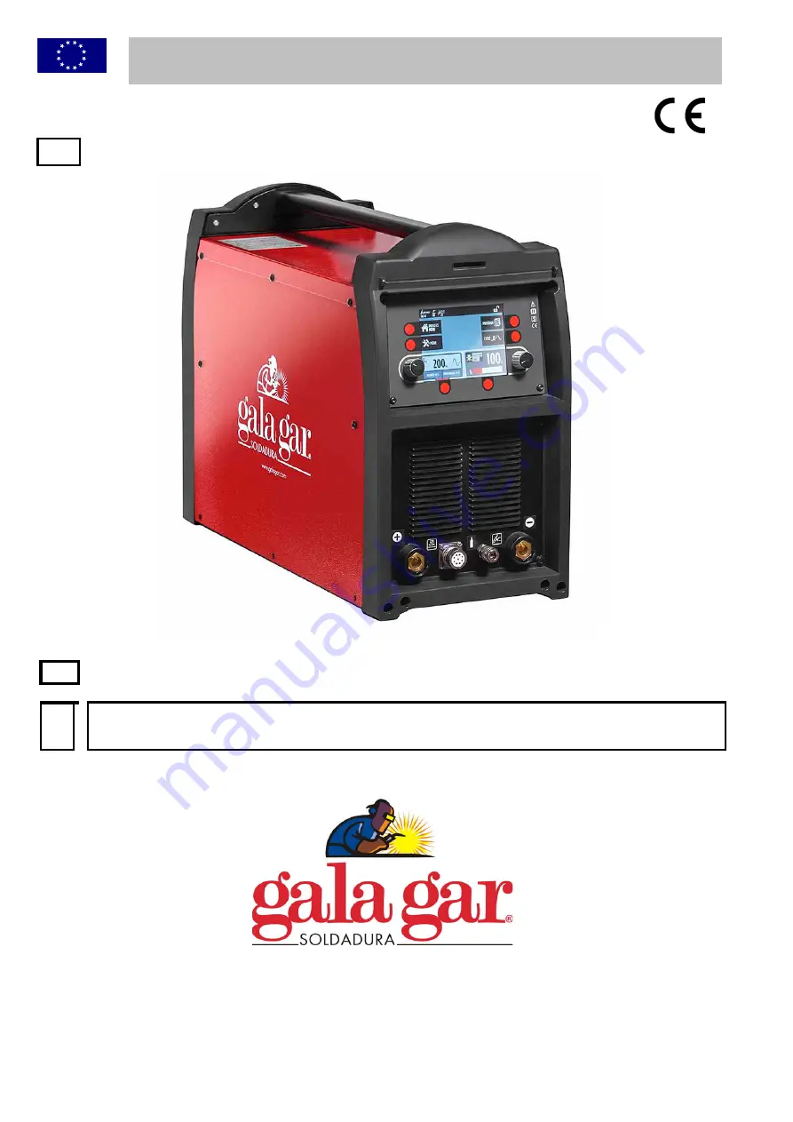 gala gar 47000000 Technical Instruction Manual Download Page 1