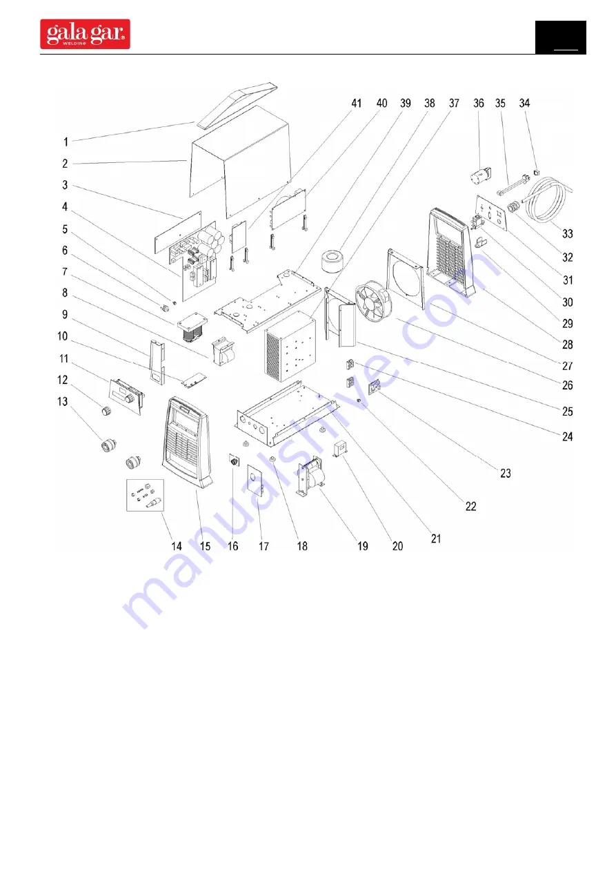 gala gar GALA ELECTRONICS 300 T Скачать руководство пользователя страница 46