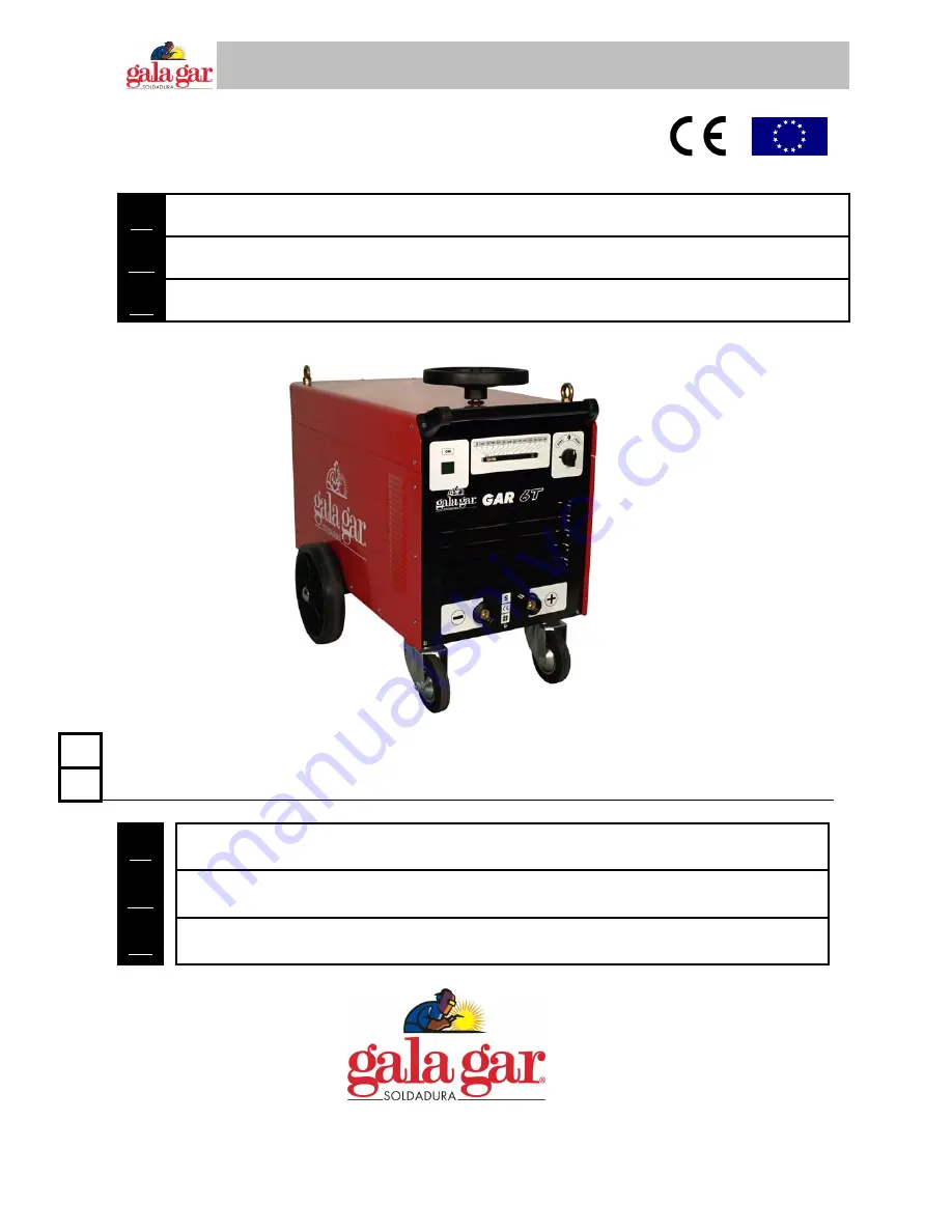 gala gar GAR 5T Technical Instruction Manual Download Page 1