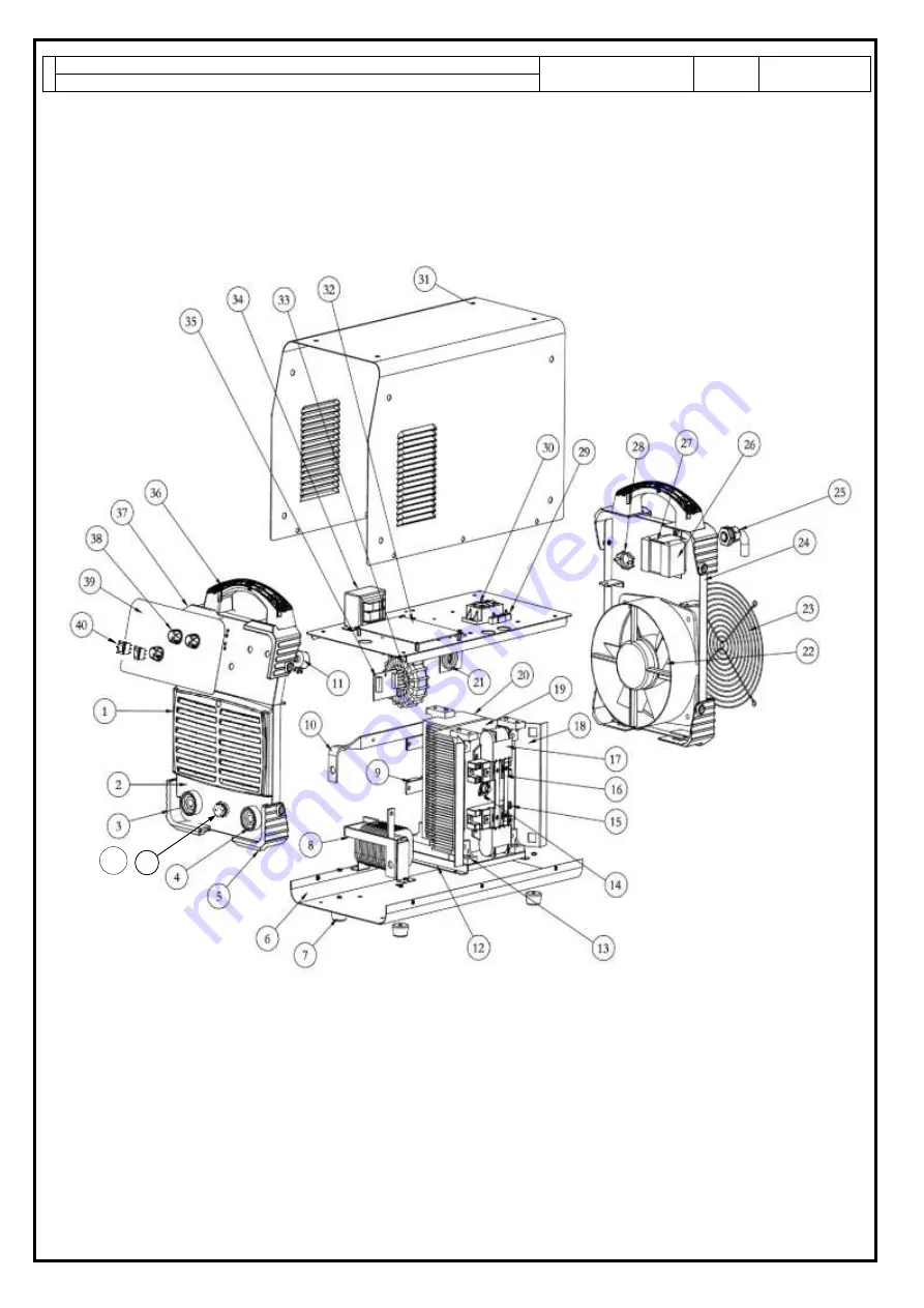 gala gar Smart 400 MMA Technical Instruction Manual Download Page 30