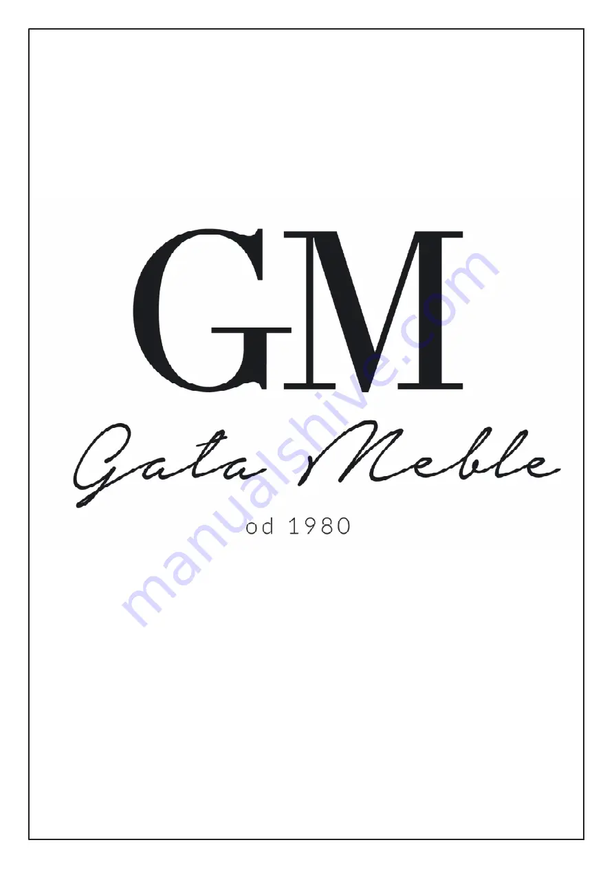 GALA MEBLE 120472 Assembly Manual Download Page 1