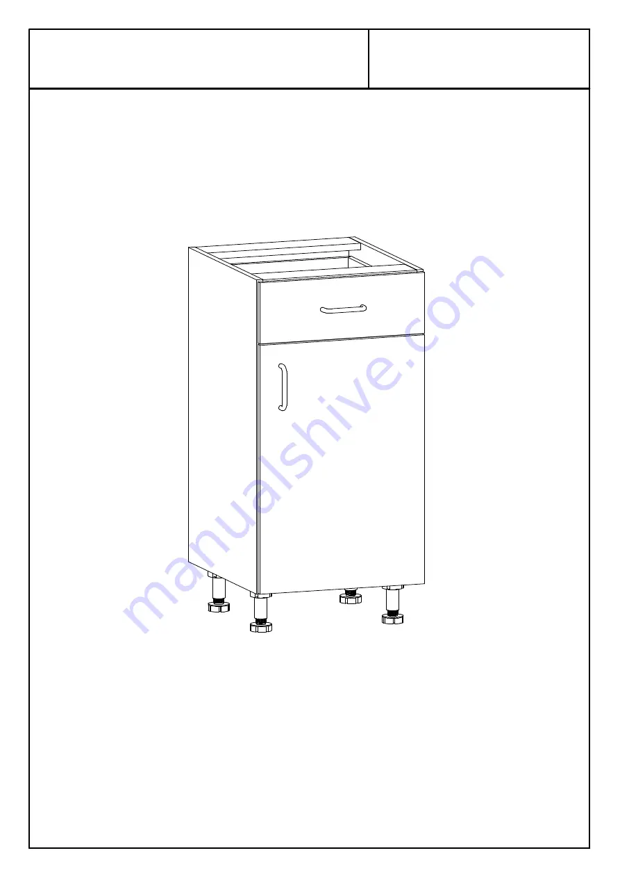 GALA MEBLE D40S1 Скачать руководство пользователя страница 1