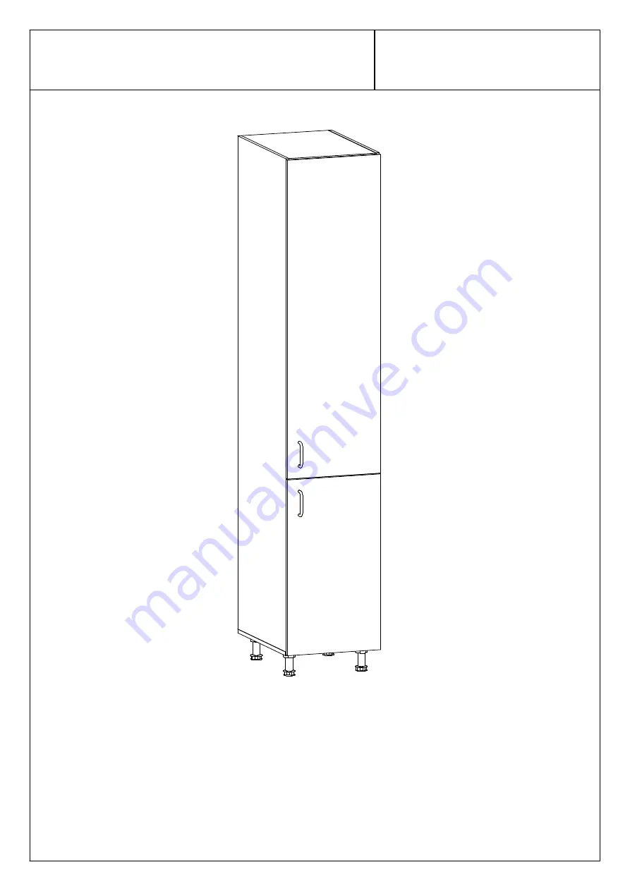 GALA MEBLE D40SP Скачать руководство пользователя страница 1