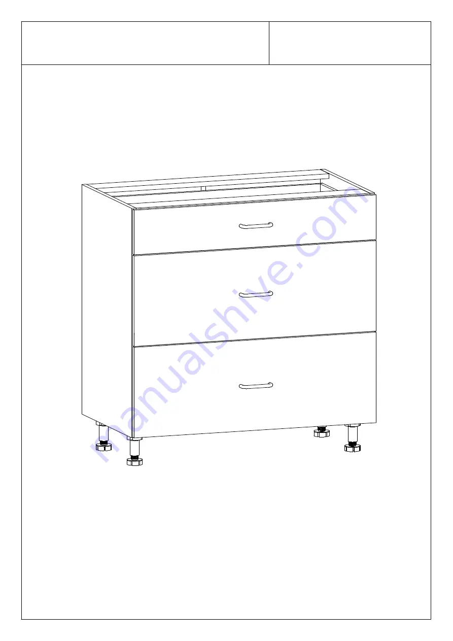 GALA MEBLE D80S3 Assembly Manual Download Page 1