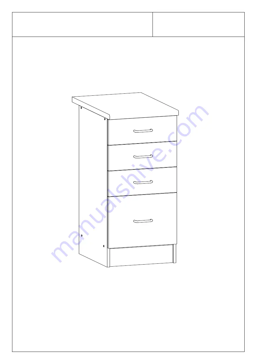 GALA MEBLE K02-D404S Assembly Manual Download Page 1