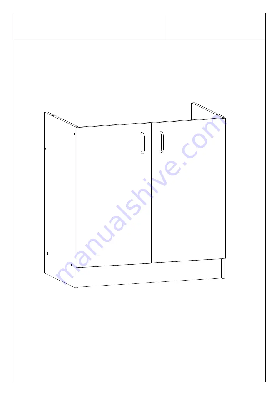 GALA MEBLE K02-D80Z Assembly Manual Download Page 1