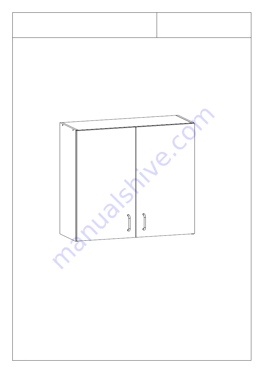 GALA MEBLE K02-G80C Assembly Manual Download Page 1