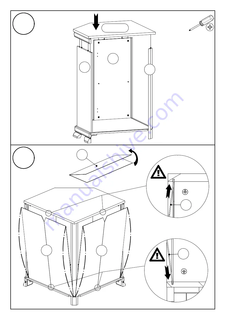 GALA MEBLE KORA 2 KKN1 Assembly Manual Download Page 15