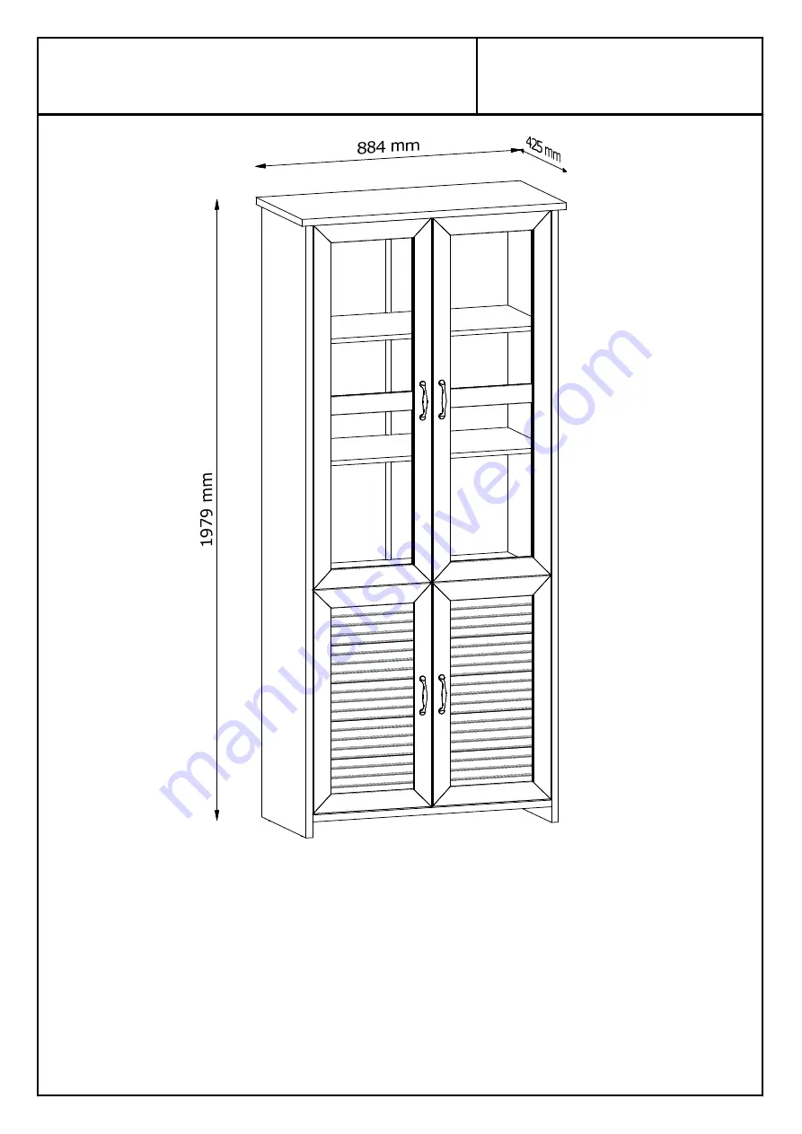 GALA MEBLE ORIENT W2DS Assembly Manual Download Page 1