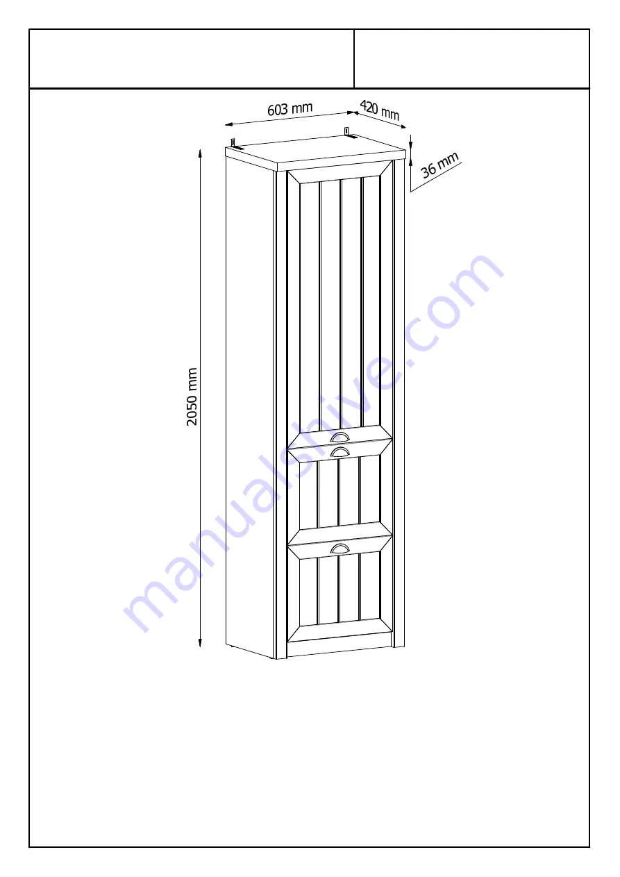 GALA MEBLE S1D2S SA Assembly Manual Download Page 1