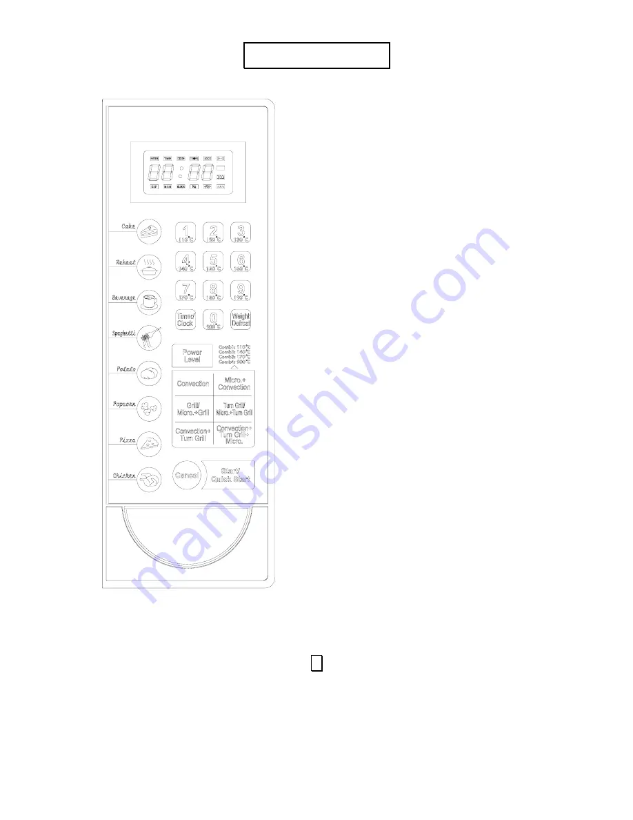 Galanz D100N30ASPKR-B5 Owner'S Manual Download Page 8