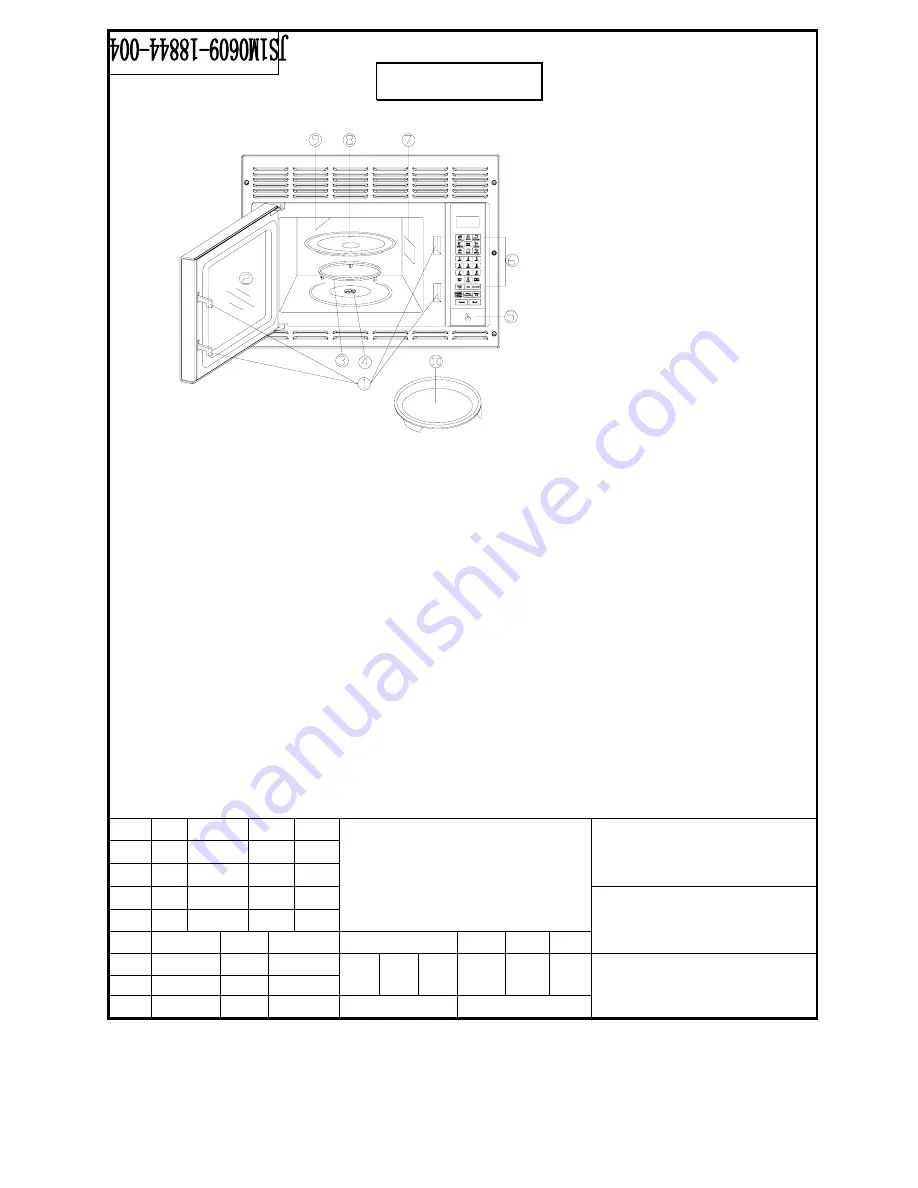 Galanz D100N30ASPRIII-H3-FR01 User Manual Download Page 9