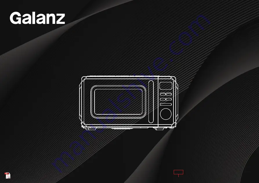 Galanz GLCMKZ11BKR10 User Manual Download Page 1