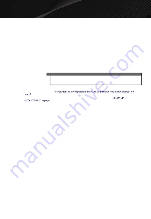 Galanz GLOMJB17S2ASWZ-10 User Manual Download Page 3