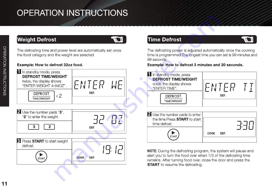 Galanz GLOMJK12S2SW-10 User Manual Download Page 14